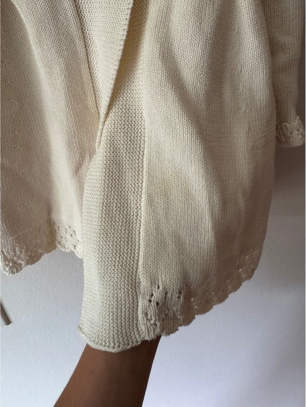 Mayoral knit peacoat